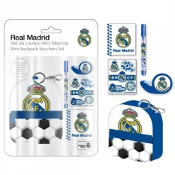 Set de Papelería Mini Mochila Real Madrid