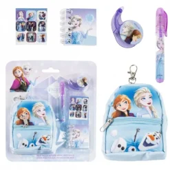 Set de Papelería Minimochila Frozen Multicolor