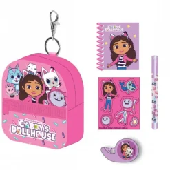 Set de Papelería Minimochila Gabby’s Dollhouse Multicolor