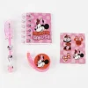 Set de Papelería Minnie Mouse Multicolor con Minimochila