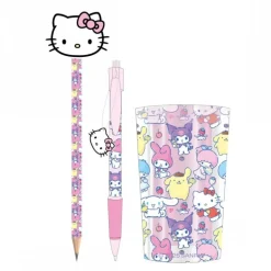 Set de Papelería Portalápices Hello Kitty Multicolor