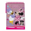 Set de Papelería Scratch Book Minnie en Color Rosa