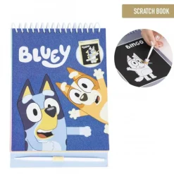 Set de Papelería Scratch Book Bluey - 100% Papel