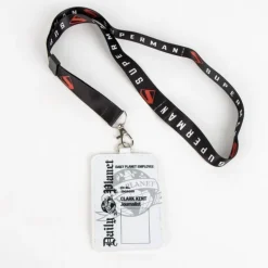 Set de Papelería Superman con Lanyard y Cuaderno
