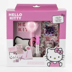 Set Diario Hello Kitty con Accesorios Multicolor