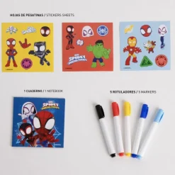 Set DIY Mochila Spidey Manualidades 100% Polyester - Roja