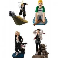Set Figuras Megahouse Petitrama Series Tokyo Revengers 8 cm