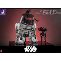 Set Figuras Star Wars Chopper y BD-1 (Disfraz Imperial) 18 cm y 8 cm