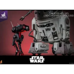 Set Figuras Star Wars Chopper y BD-1 (Disfraz Imperial) 18 cm y 8 cm