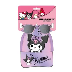 Set Gorra y Gafas de Sol Hello Kitty y Kuromi