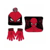 Set Invierno Infantil Spiderman - Gorro, Braga Polar y Guantes | Licencia Oficial Marvel