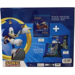 Set manta y cojin Sonic