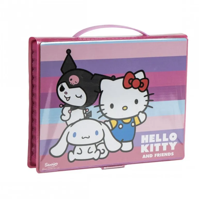 Set Papelería Coloreable Hello Kitty Multicomposition