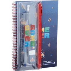 Set Papeleria Game Over Retrogaming