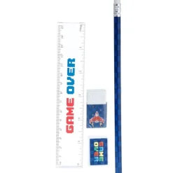 Set Papeleria Game Over Retrogaming