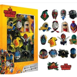 Set Pins DC Cómics Escuadrón Suicida