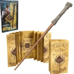 Set Varita + Mapa del Merodeador Harry Potter