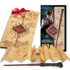 Set Varita + Mapa del Merodeador Harry Potter