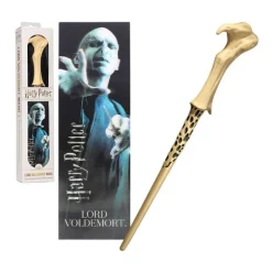 Set Varita y Marcapáginas Voldemort 30 cm Harry Potter