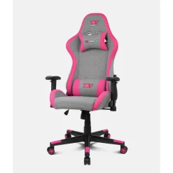 Silla Gaming Drift DR90 Pro Gris-Rosa