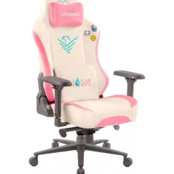 Silla Gaming Phoenix Nova Cream Edition con Reposabrazos 4D