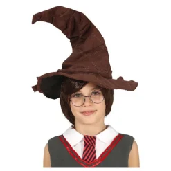 Sombrero Brujo Hablador Marrón Infantil