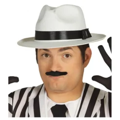 Sombrero Rey del pop blanco