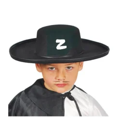 Sombrero Zorro fieltro infantil