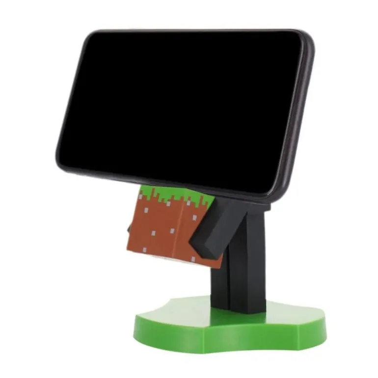Soporte Enderman Minecraft para Teléfono y Auriculares 12cm