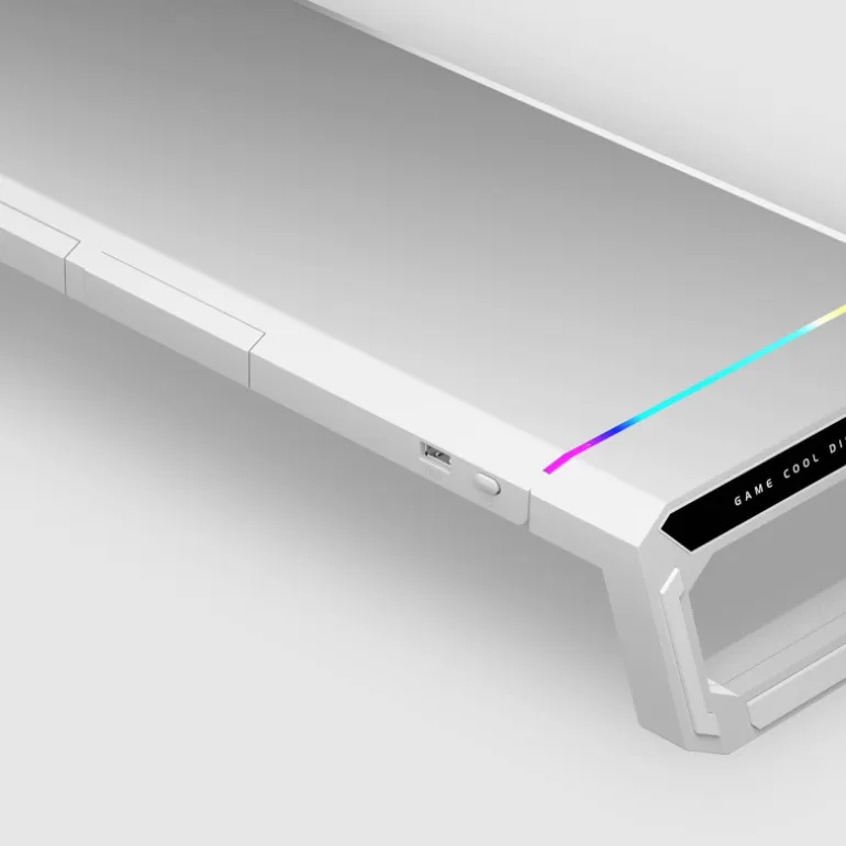 Soporte Monitor Chroma Mars Gaming MGS-ONE Blanco