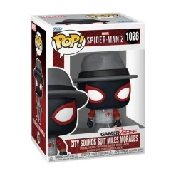 Spiderman 2 POP! Games Vinyl Figura City Sounds Miles 9 cm