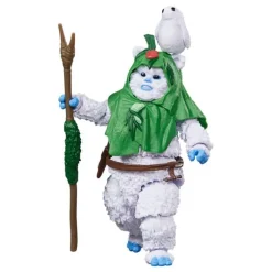 Star Wars Black Series Figura Ewok Edición Navideña 15 cm