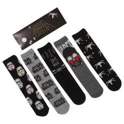 Star Wars Pack 5 Pares de Calcetines Dark Side S-M