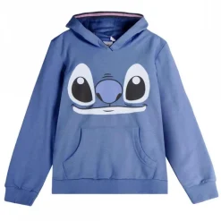 Sudadera con Capucha Cotton Brushed de Stitch para Niños