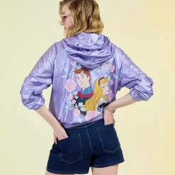 Sudadera cortaviento Princesa Aurora y Príncipe Phillip Loungefly
