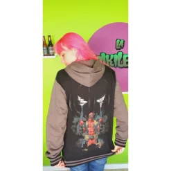 Sudadera Deadpool Logo Marvel