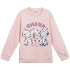 Sudadera Infantil de Stitch en Algodón Cepillado