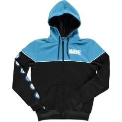 Sudadera Marvel Logo azul