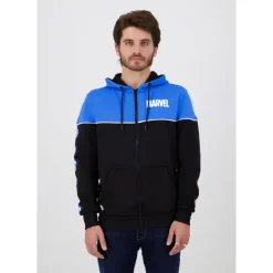 Sudadera Marvel Logo azul