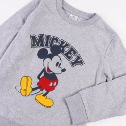 Sudadera Mickey gris 4 a 12 años