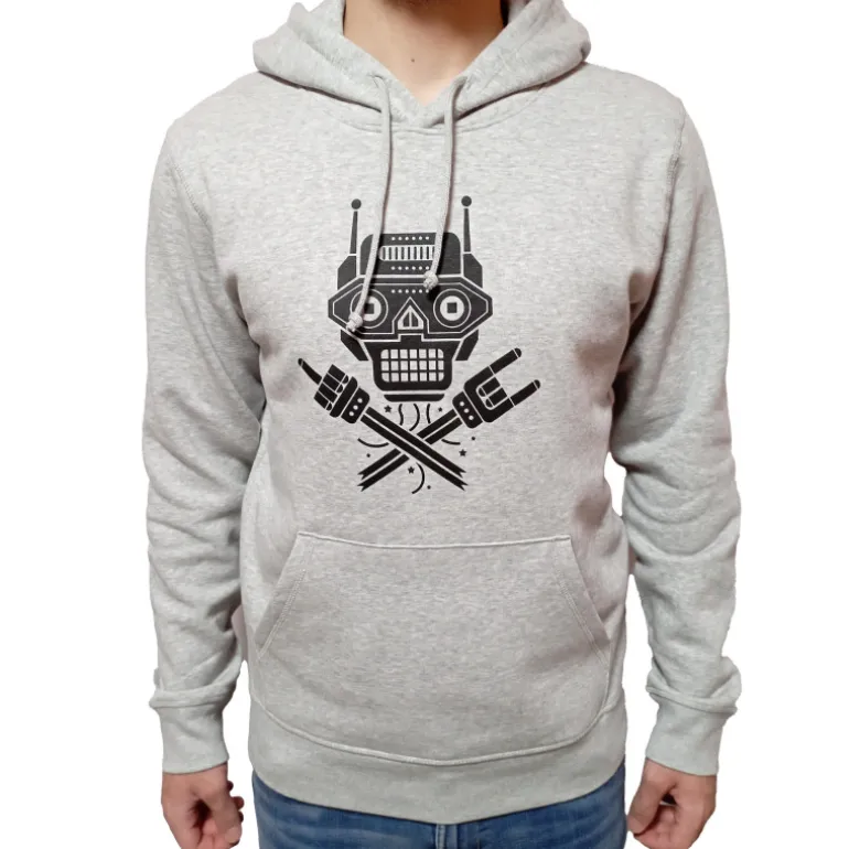 Sudadera robot rock