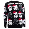 Sudadera Star Wars de Navidad Darth Vader / Stormtrooper
