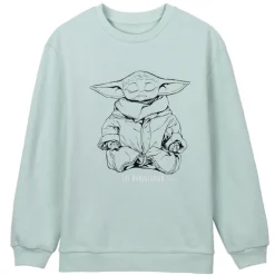 Sudadera The Mandalorian Baby Yoda meditación
