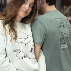 Sudadera The Mandalorian Baby Yoda meditación