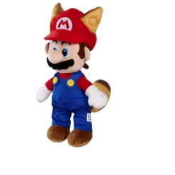 Super Mario Peluche Tanuki Mario 30 cm