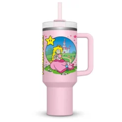 Super Mario Vaso Peach 1130 ml Botella de agua oficial