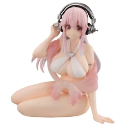 Super Sonico Estatua PVC Noodle Stopper: Summer Memories Ver.