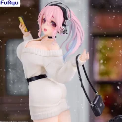 Super Sonico Estatua PVC Trio-Try-iT Winter Memory Ver. 21 cm