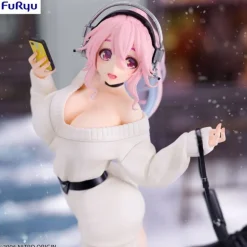 Super Sonico Estatua PVC Trio-Try-iT Winter Memory Ver. 21 cm