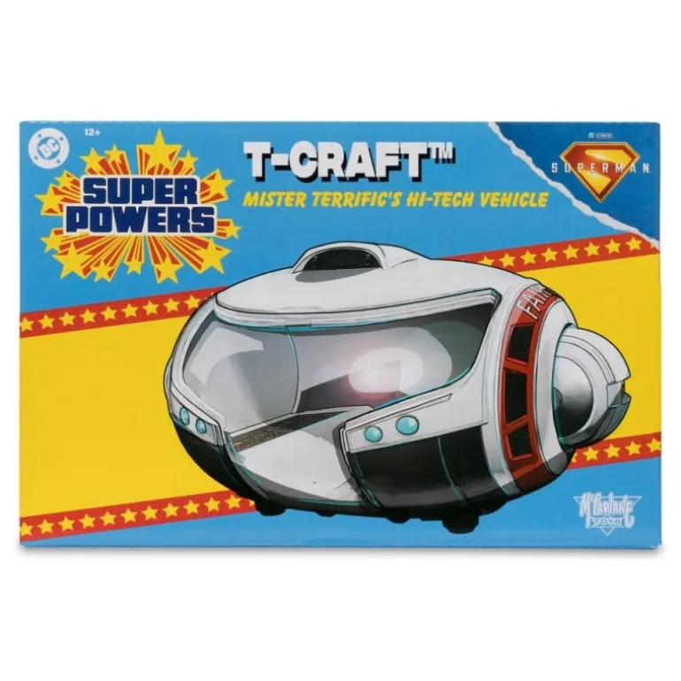 Superman (2025) DC Direct Vehículo Super Powers T-Craft 11 cm